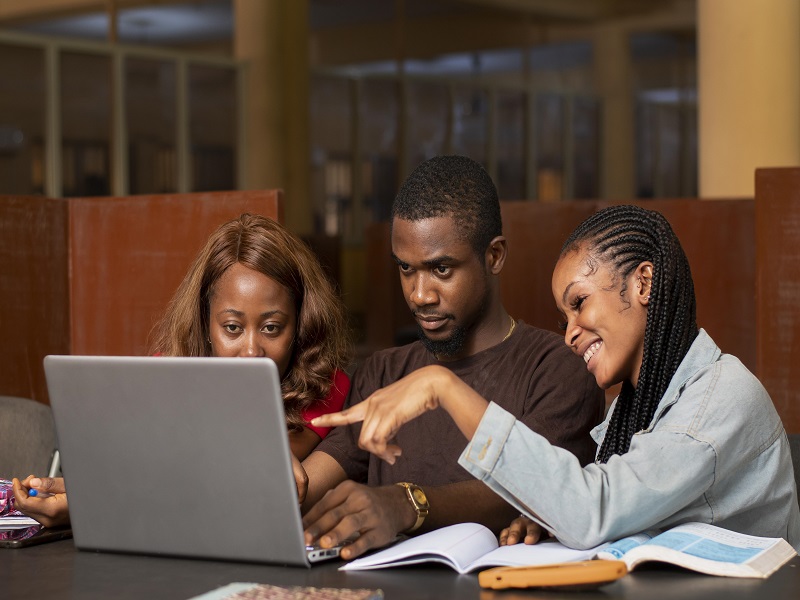 Students training at Mantra Technology Training Institute